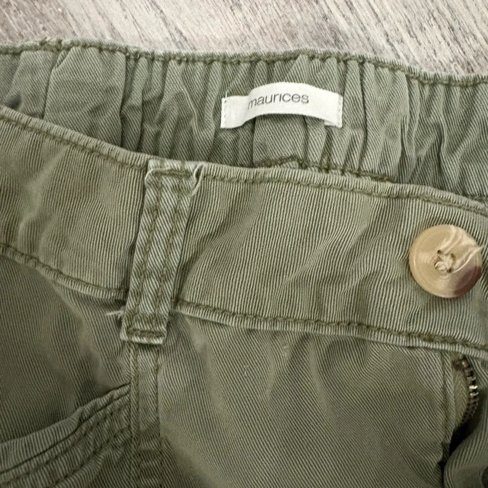 Maurices Olive Cargo Pants - Picture 3 of 4